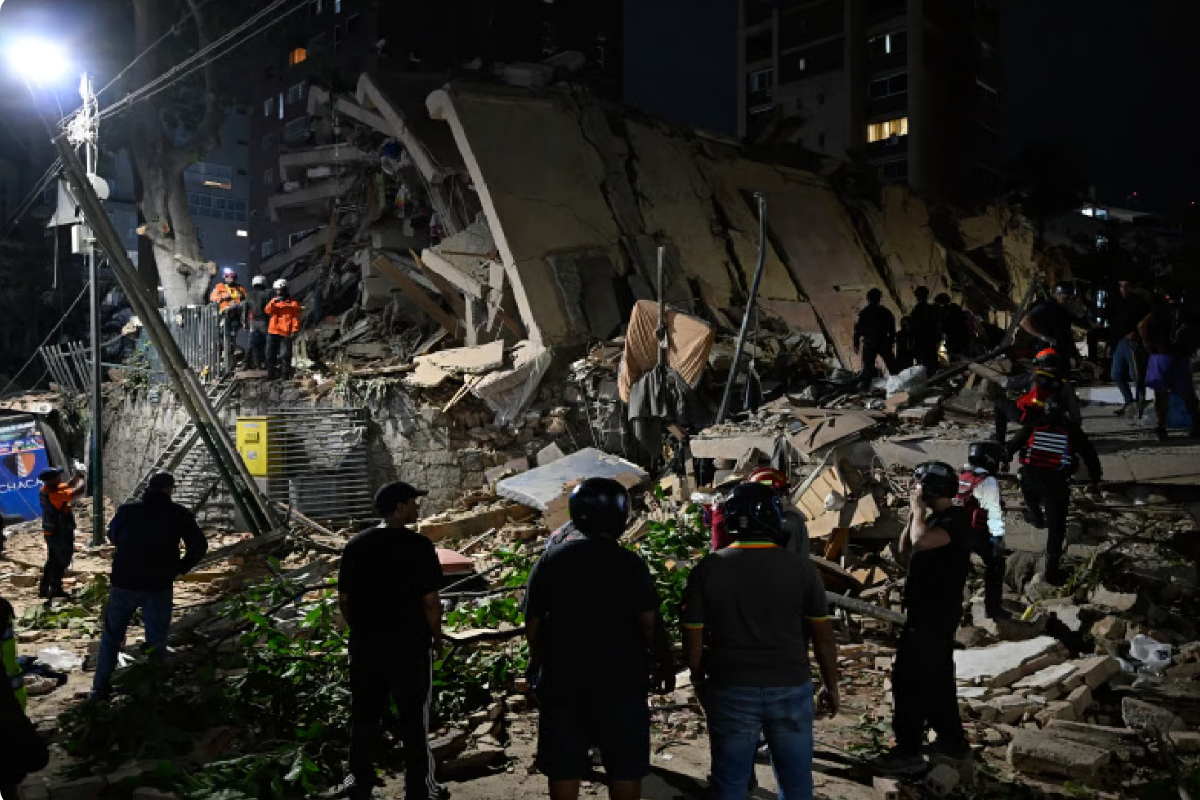Rescuers Search Caracas Rubble After Venezuela’s Twin Quakes